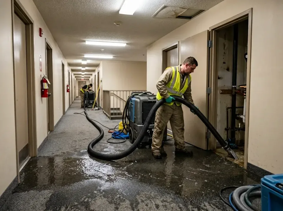 multi-unit-apartment-hallway-f-005 — frequently asked questions, Emergency Burst Pipe Water Extraction & Removal in Melissa,…